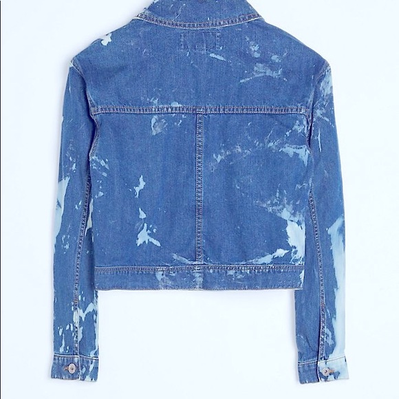 🆕{BB Dakota} Kane Light Acid Wash Denim Jacket - Picture 9 of 16